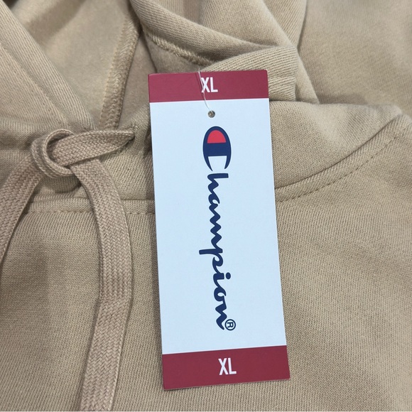 Nwt Champion ||  woman’s tan pullover Hoodie Size Xl - Picture 5 of 7